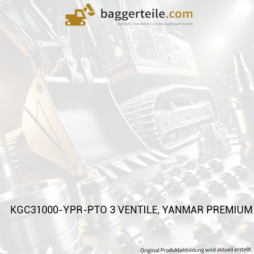 KGC31000-YPR-PTO 3 VENTILE, YANMAR PREMIUM ROT