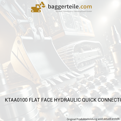 KTAA0100 FLAT FACE HYDRAULIC QUICK CONNECTORS FOR BREAKER