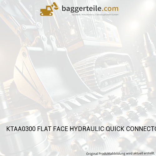 KTAA0300 FLAT FACE HYDRAULIC QUICK CONNECTORS FOR BREAKER