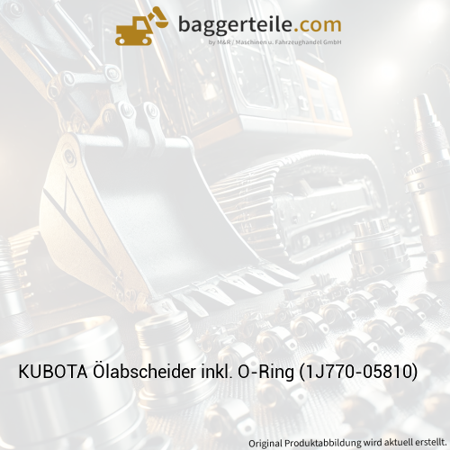 KUBOTA Ölabscheider inkl. O-Ring (1J770-05810)