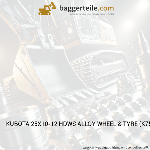 KUBOTA 25X10-12 HDWS ALLOY WHEEL & TYRE (K759199790)