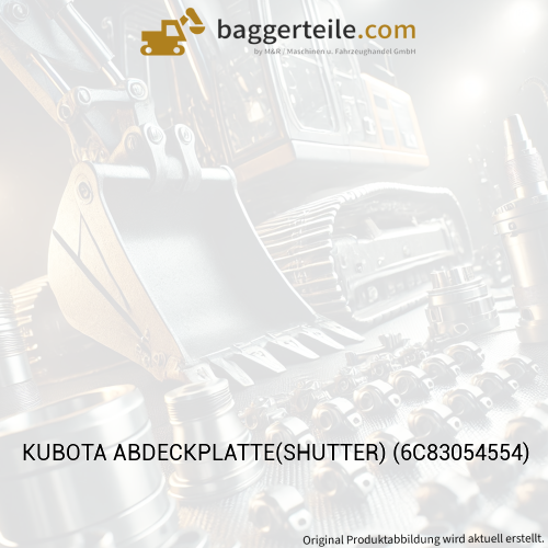 KUBOTA ABDECKPLATTE(SHUTTER) (6C83054554)