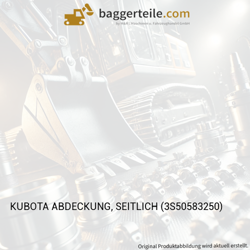 KUBOTA ABDECKUNG, SEITLICH (3S50583250)