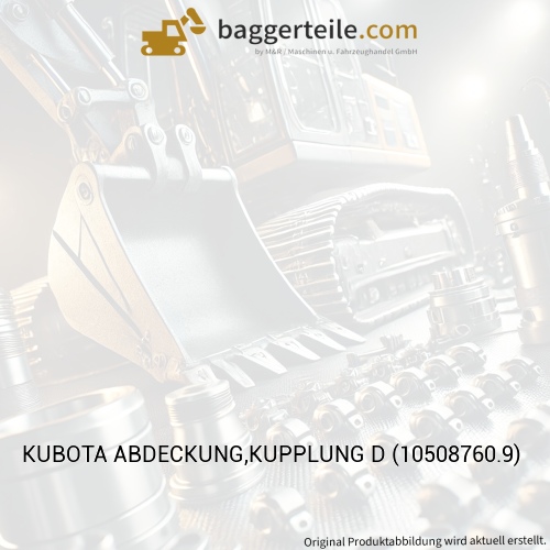 KUBOTA ABDECKUNG,KUPPLUNG D (10508760.9)