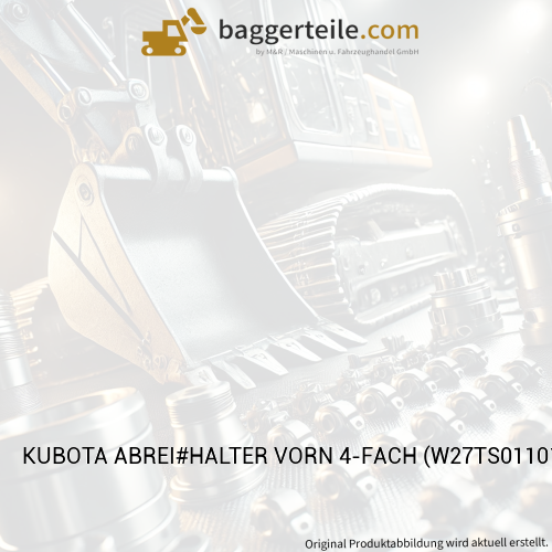 KUBOTA ABREI#HALTER VORN 4-FACH (W27TS01101)