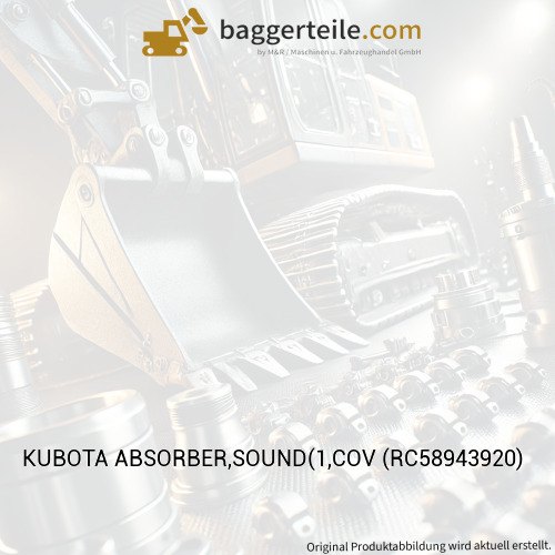 KUBOTA ABSORBER,SOUND(1,COV (RC58943920)