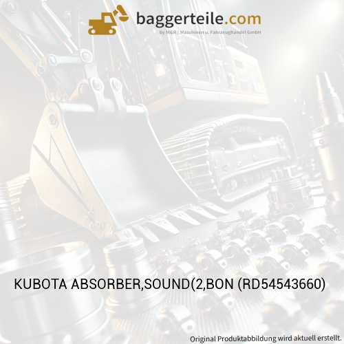 KUBOTA ABSORBER,SOUND(2,BON (RD54543660)