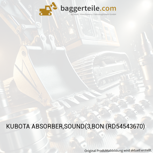 KUBOTA ABSORBER,SOUND(3,BON (RD54543670)