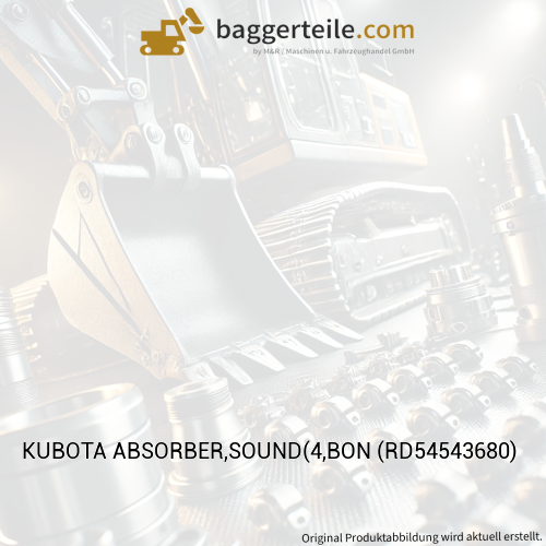 KUBOTA ABSORBER,SOUND(4,BON (RD54543680)
