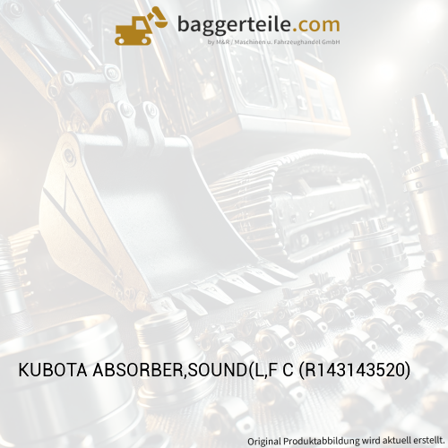 KUBOTA ABSORBER,SOUND(L,F C (R143143520)