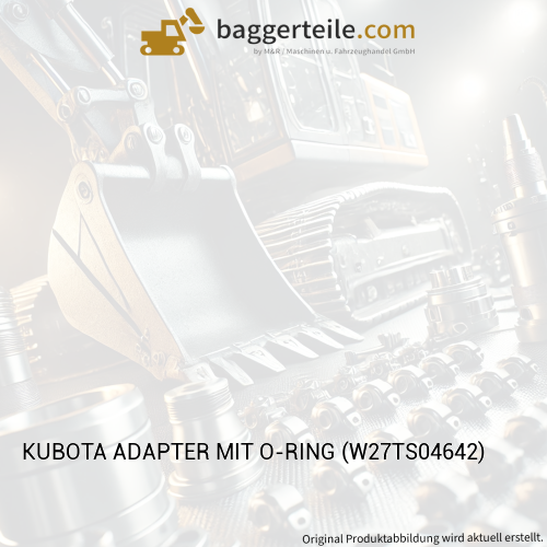 KUBOTA ADAPTER MIT O-RING (W27TS04642)