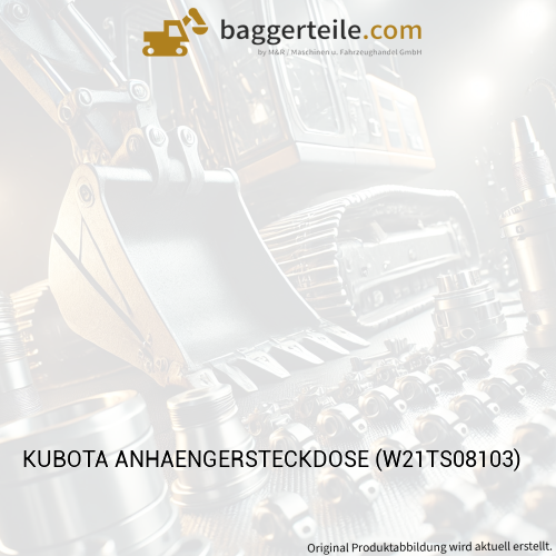 KUBOTA ANHAENGERSTECKDOSE (W21TS08103)