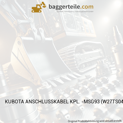 KUBOTA ANSCHLUSSKABEL KPL. -MSG93 (W27TS04088)