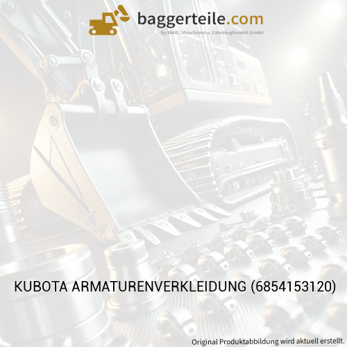KUBOTA ARMATURENVERKLEIDUNG (6854153120)