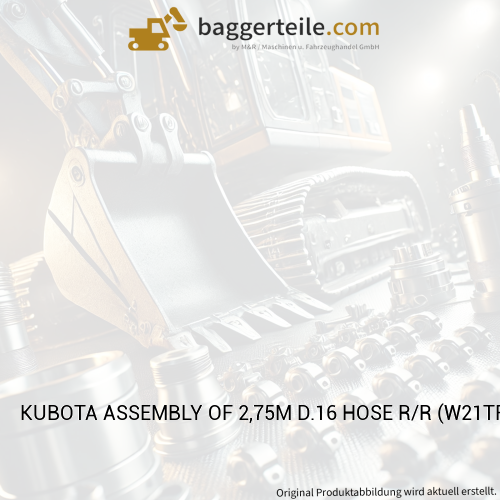KUBOTA ASSEMBLY OF 2,75M D.16 HOSE R/R (W21TFD0788)