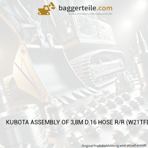 KUBOTA ASSEMBLY OF 3,8M D.16 HOSE R/R (W21TFD0791)