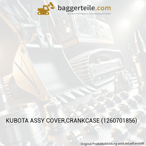 KUBOTA ASSY COVER,CRANKCASE (1260701856)