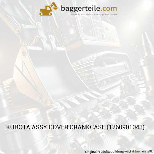 KUBOTA ASSY COVER,CRANKCASE (1260901043)
