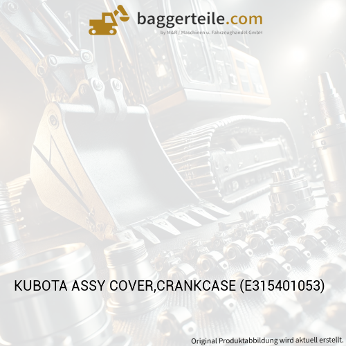 KUBOTA ASSY COVER,CRANKCASE (E315401053)