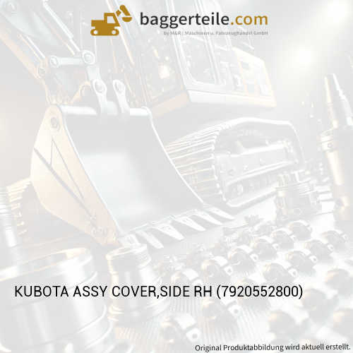 KUBOTA ASSY COVER,SIDE RH (7920552800)