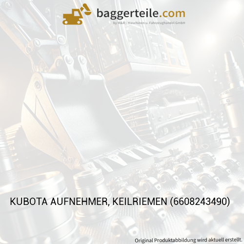 KUBOTA AUFNEHMER, KEILRIEMEN (6608243490)