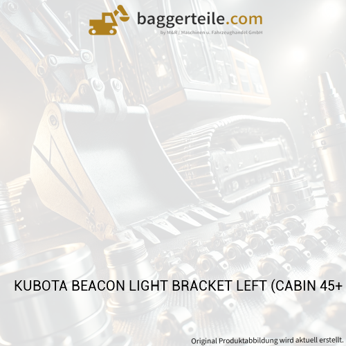 KUBOTA BEACON LIGHT BRACKET LEFT (CABIN 45+ 201 (W21CKT3051)