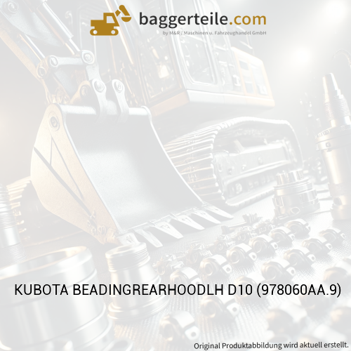 KUBOTA BEADINGREARHOODLH D10 (978060AA.9)
