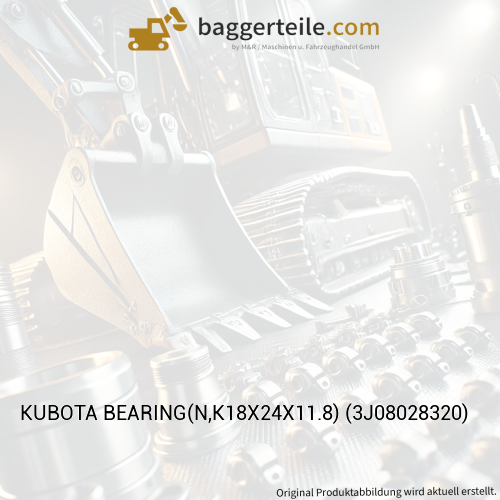 KUBOTA BEARING(N,K18X24X11.8) (3J08028320)