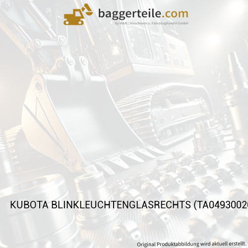 KUBOTA BLINKLEUCHTENGLASRECHTS (TA04930020)