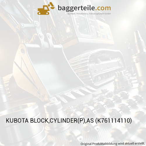 KUBOTA BLOCK,CYLINDER(P),AS (K761114110)