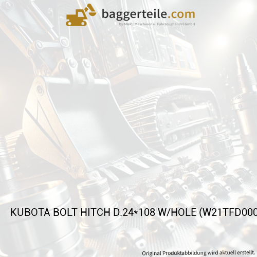 KUBOTA BOLT HITCH D.24*108 W/HOLE (W21TFD0009)