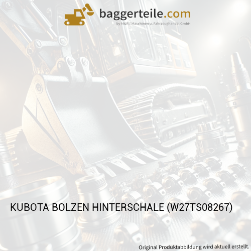 KUBOTA BOLZEN HINTERSCHALE (W27TS08267)