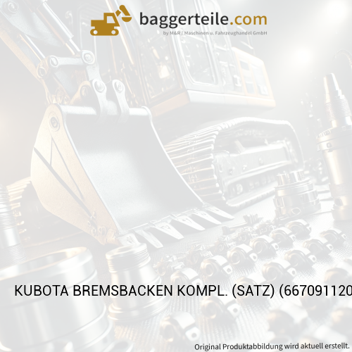 KUBOTA BREMSBACKEN KOMPL. (SATZ) (6670911202)