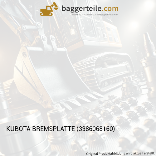 KUBOTA BREMSPLATTE (3386068160)