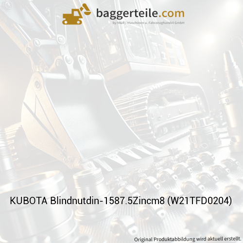 KUBOTA Blindnutdin-1587.5Zincm8 (W21TFD0204)