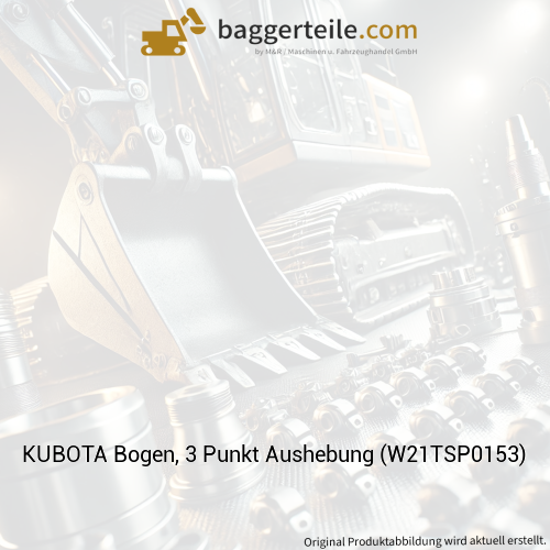 KUBOTA Bogen, 3 Punkt Aushebung (W21TSP0153)