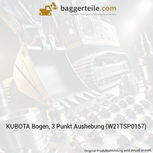 KUBOTA Bogen, 3 Punkt Aushebung (W21TSP0157)