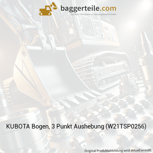 KUBOTA Bogen, 3 Punkt Aushebung (W21TSP0256)