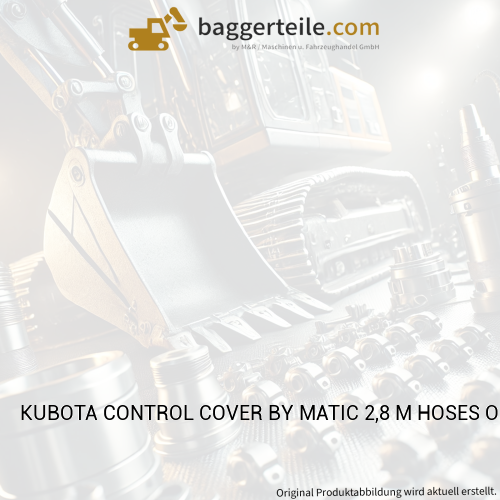 KUBOTA CONTROL COVER BY MATIC 2,8 M HOSES OF 12 (W21TFD0689)
