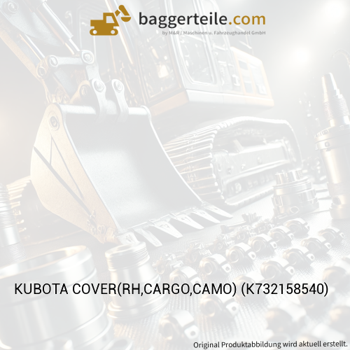 KUBOTA COVER(RH,CARGO,CAMO) (K732158540)