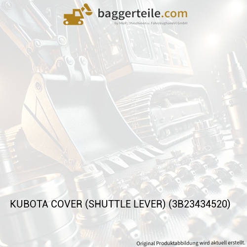 KUBOTA COVER (SHUTTLE LEVER) (3B23434520)