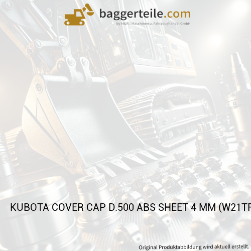 KUBOTA COVER CAP D.500 ABS SHEET 4 MM (W21TFD0889)