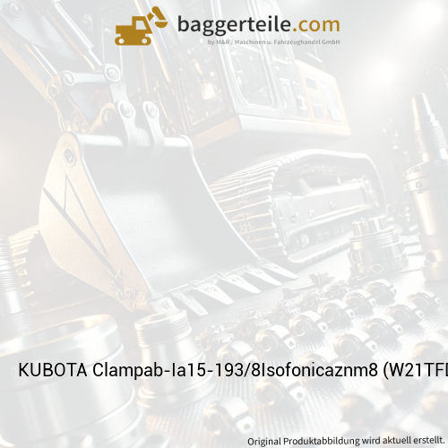 KUBOTA Clampab-Ia15-193/8Isofonicaznm8 (W21TFD0955)