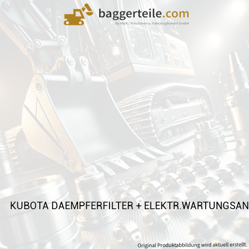 KUBOTA DAEMPFERFILTER + ELEKTR.WARTUNGSANZEIGE (W27TS06361)