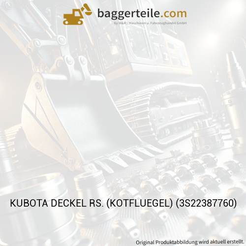 KUBOTA DECKEL RS. (KOTFLUEGEL) (3S22387760)