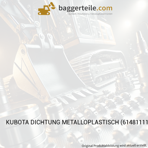 KUBOTA DICHTUNG METALLOPLASTISCH (6148111130)