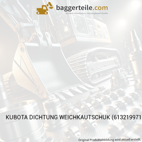 KUBOTA DICHTUNG WEICHKAUTSCHUK (6132199710)
