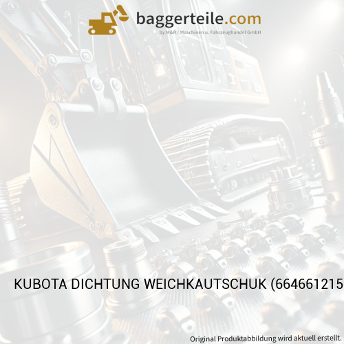 KUBOTA DICHTUNG WEICHKAUTSCHUK (6646612152)