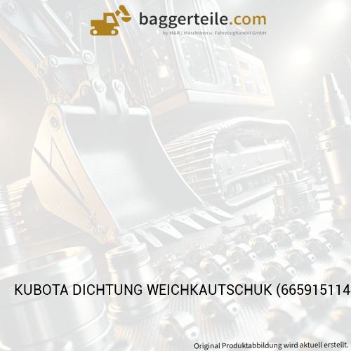 KUBOTA DICHTUNG WEICHKAUTSCHUK (6659151144)