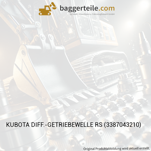 KUBOTA DIFF.-GETRIEBEWELLE RS (3387043210)